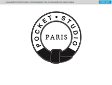 Tablet Screenshot of pocketstudio.fr